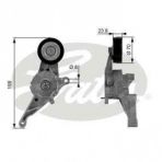 Gates T38436 Gergi Rulmanı