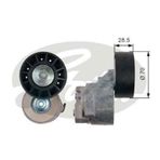 GATES T39138 ALTERNATÖR V KAYIS GERGI RULMANI KÜTÜKLÜ DUCATO 2.3J