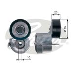 Gates T39174 Alternatör Gergi Rulmanı