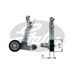 GATES T39373 Gergi Kütüğü 117/156/176/246