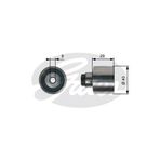 Gates T42309 Eksantrik Gergi Rulmanı
