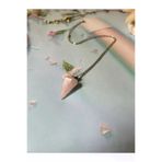 gattstone M7000698171 Pembe Kuvars Pandül - Iç Huzurun Ve Sevginin Taşı-%100 Orijinal