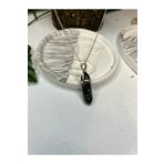 gattstone Obsidyen Taşı Çivi Kolye