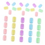 Gatuida 100 Adet Gacha Topu Kapsüller Oyuncak Kapsüller Kapsül Kabı Otomat Malzemeleri Gumball Yedekleri Doldurulabilir Kapsül Topları Şeker Şeffaf Kaplar Boş Kapsüller Toplu Plastik