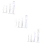 Gatuida 12 Adet dereceli test tüpü çocuklar için uygun 100ml ölçüm silindiri sıvı ölçüm kapları dereceli ölçüm silindiri ölçüm silindiri 100ml karışım beher laboratuvar tüpü süit Ayarlamak