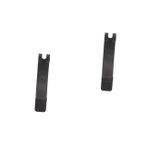 Gatuida 2 Adet Filtre gövdesi kelepçesi ses kaydedici ekran çantası Kemer Hava filtre muhafazası Araç hava filtresi filtre klipslerini sabitleme klipler yedek parçalar Metal Black