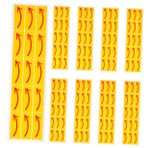 Gatuida 20 Adet Etiket Yön Işaretleri Ok Duvar Işareti Ok Çıkartması Işaretleri Çıkartmaları Zemin Çıkartması Işareti Zemin Işaretleyicileri Işaretleri