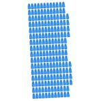 Gatuida 200 Adet Kristal Kafa Kılıfı Ethernet Kablosu Bağlayıcı Çizme Kapağı Ağ Kablosu Kapağı Ağ Botları Fiş Kapağını Bağlayın Ağ Çizme Kapağı Dizüstü Bilgisayar Bot Ayakkabı Plastik Rj45