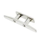 Gatuida 5 Tekne Kramponları Paslanmaz Çelik Açık Tabanlı Koç Boynuzu Atel Tekne Çapası Tekne Cleats Paslanmaz Çelik Pano Tampon Rıhtım Kelepçelerini Yukarı Çevirin Baza Temel Katlamak