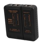 Gatuida Ağ kablosu test cihazı Telefon kablosu test cihazı Ethernet kablosu test cihazı İnternet kablosu test cihazı telefon için kablo test cihazı süreklilik test cihazı karın kası Black