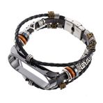 Gatuida Bileklik Mi Bant 5 Kayış Spor Bandı Aşiret Bilekliği Mi Band 5 Kayış Metal Hızlı Bırakma Saat Bantları Spor Saat Kayışı Bayan Bilezik Çinko Alaşım Örgülü Ip Fitness Ayarlanabilir