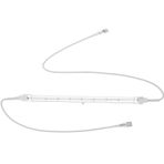 Gatuida Filament Isıtma Tüp Isı Lambası Rahat Isıtma Lambası Isıtıcı Isıtma Lambası Yedek Isıtıcı Modülatörler Tüp Kış Isıtma Lambası Fırın Lambası Beyaz Çalışma Cam Halojen Ampul