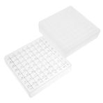 Gatuida Kutusu Microsmall Tüp Rafı Flakon Tutucu Microsmall Tüp Depolama Dondurucu Saklama Kapları Test Tüpü Rafı Microsmall Tüp Tutucu Plastik Tüp Tutucu Küçük Tüp Durumda Test Tüpü