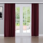 Gauze Fabric Design Blackout Açık Bordo Karartma Özellikli Fon Perde 225 x 260