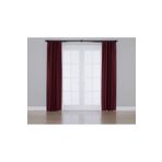 Gauze Fabric Design Blackout Açık Bordo Karartma Özellikli Fon Perde 225 x 270