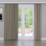 Gauze Fabric Design Blackout Açık Gri Karartma Özellikli Fon Perde 100 x 270
