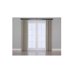 Gauze Fabric Design Blackout Açık Gri Karartma Özellikli Fon Perde 125 x 250