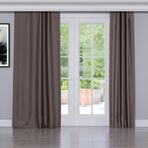 Gauze Fabric Design Blackout Bej Karartma Özellikli Fon Perde 150 x 260