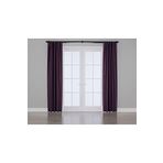 Gauze Fabric Design Blackout Patlıcan Moru Karartma Özellikli Fon Perde 150 x 260