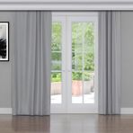 Gauze Fabric Design Blackout Taş Rengi Karartma Özellikli Fon Perde 100 x 260