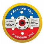 Gav 150 mm 6 Delikli Cırtlı Zımpara Taban