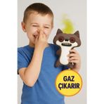 Gaz Çıkaran Fuggler Fart Face Sesli Hareket Sensörlü Komik Çirkin Peluş Oyuncak Suspicious Fox 22cm