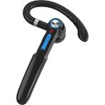 Gazechimp Tek Kablosuz Bluetooth Handsfree Kulak Kancası Kulaklık Siyah Mavi (Yurt Dışından) - Siyah - Mavi
