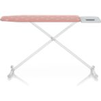 Gazella 900 OB Seri Ütü Masası – Isıya Dayanıklı Kumaş, Çift Profilli Denge Çubuğu ve Pembe Desenli 146x42x100 cm - 1 Adet