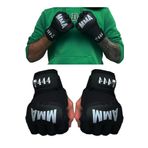 GAZELMANYA Amatör UFC MMA Eldiveni Bilek Bandajlı Boks Eldiveni Torba Eldiveni Antrenman Eldiveni MMA Gloves