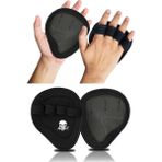 Gazelmanya Grip Pad El Pedi Ağırlık Body Fitness Dambıl Eldiveni Avuç Içi Eldiven Fitness Sünger Elcik Gym Pad - Standart - Siyah