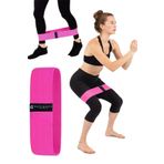 GAZELMANYA Pilates Lastiği Squad Bandı Orta Sert Squat Bant Fitness Kalça Egzersizi Direnç Bandı Loop Band