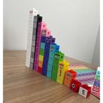 Gazi Kırtasiye Numberblocks 100 Parça Geçmeli Matematik Küpleri