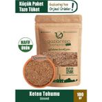 Gaziantep Baharat Keten Tohumu 100 gr - Sağlıklı ve Doğal Besin Takviyesi - 100 gr