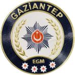 Gaziantep Polis Kol Arması 3D Plastik Tpu, Yeni Tip, Cırtlı, Standart Ölçü, 1.sınıf Kalite