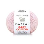 Gazzal 3411 50 gr Baby Cotton El Örgü İpi