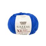 Gazzal 3421 Saks Mavi Baby Cotton El Örgü İpi