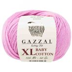 Gazzal 3422 Pembe Baby Cotton Xl El Örgü İpi