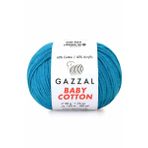 Gazzal 3428 Mavi Baby Cotton El Örgü Ipi