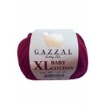Gazzal 3442 Bordo Baby Cotton Xl El Örgü Ipi