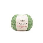 Gazzal 3448 Yeşil Baby Cotton 25 El Örgü İpi