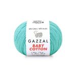 Gazzal 3452 Turkuaz Baby Cotton El Örgü İpi