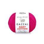 Gazzal 3461 Şeker Pembe Baby Cotton El Örgü Ipi