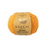 Gazzal 418 Hardal Sarısı Organic Baby Cotton El Örgü Ipi