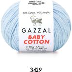 Gazzal Baby Cotton Amigurumi 50GR - Örgü Ipi - Açık Lacivert