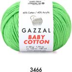 Gazzal Baby Cotton Amigurumi 50GR - Örgü Ipi - Elma Yeşili