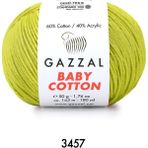 Gazzal Baby Cotton Amigurumi 50GR - Örgü Ipi - Fıstık Yeşil