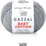 Gazzal Baby Cotton Amigurumi 50GR - Örgü Ipi - Gri