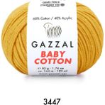 Gazzal Baby Cotton Amigurumi 50GR - Örgü Ipi - Hardal