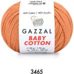 Gazzal Baby Cotton Amigurumi 50GR - Örgü Ipi - Kahverengi - Kırmızı