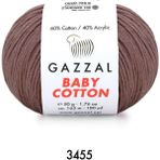 Gazzal Baby Cotton Amigurumi 50GR - Örgü Ipi - Kahverengi